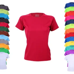 CN130 CONA SPORTS  Damen Sportshirt Regenbogen Atmungsaktiv und schnell trocknend