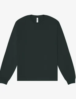 CV3511 Canvas T-Shirt langarm schweres Material