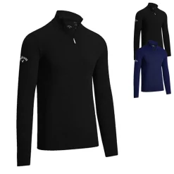 CW351 Callaway Herren 1/4 Reißverschluss Merino Pullover