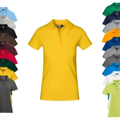 E4005F Promodoro Damen Superior Polo Kurzarm