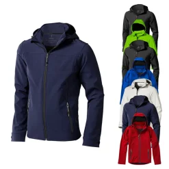 EL39311 Elevate Herren Langley Softshell-Jacke