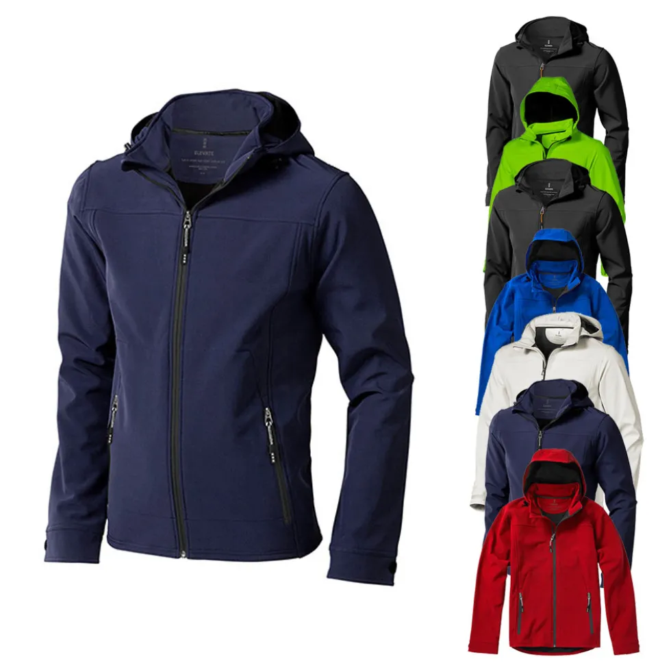 EL39311 Elevate Herren Langley Softshell-Jacke
