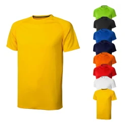 EL39010 Elevate Herren T-Shirt Sportshirt Niagara Atmungsaktives Cool Fit Material