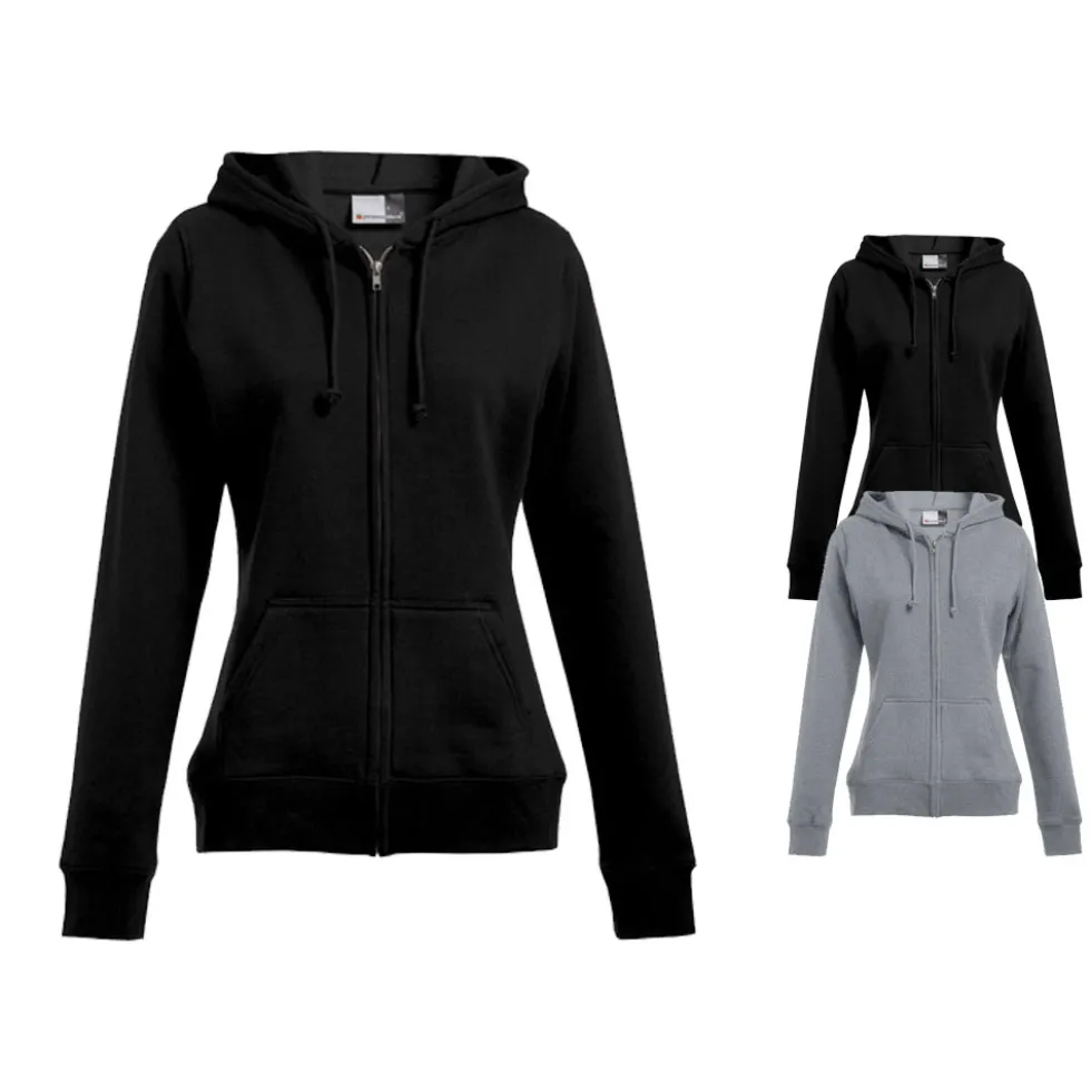 E5181 Promodoro Damen Kapuzen Jacke 80/20