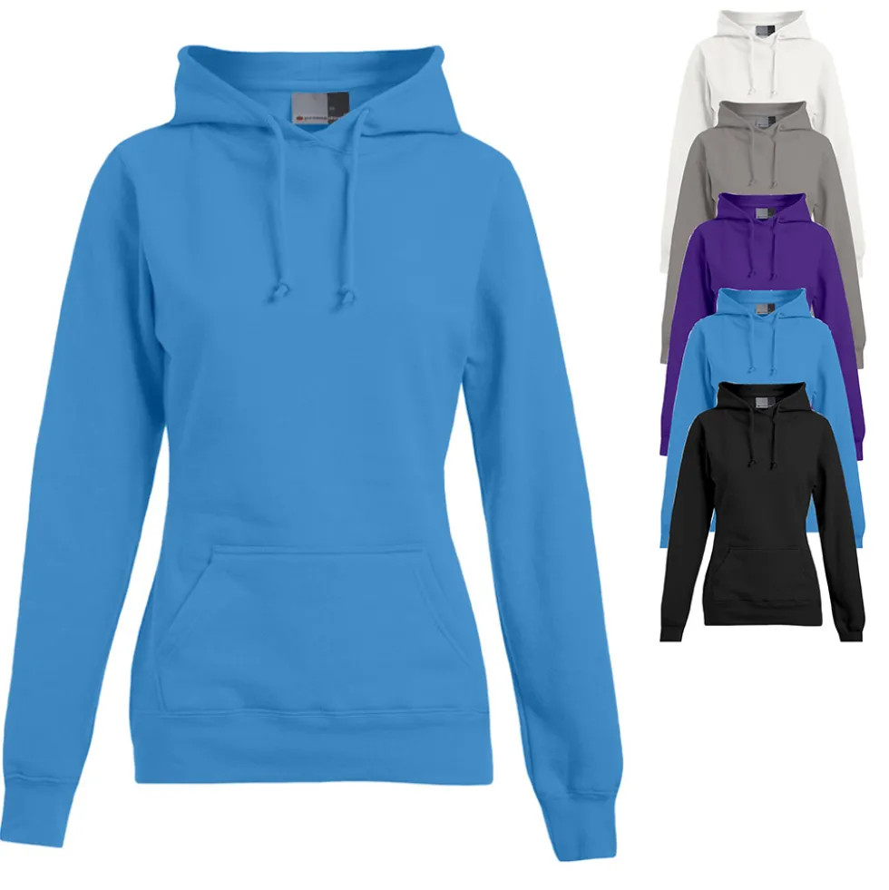 E2181 Promodoro Damen Kapuzen Sweatshirt 80/20