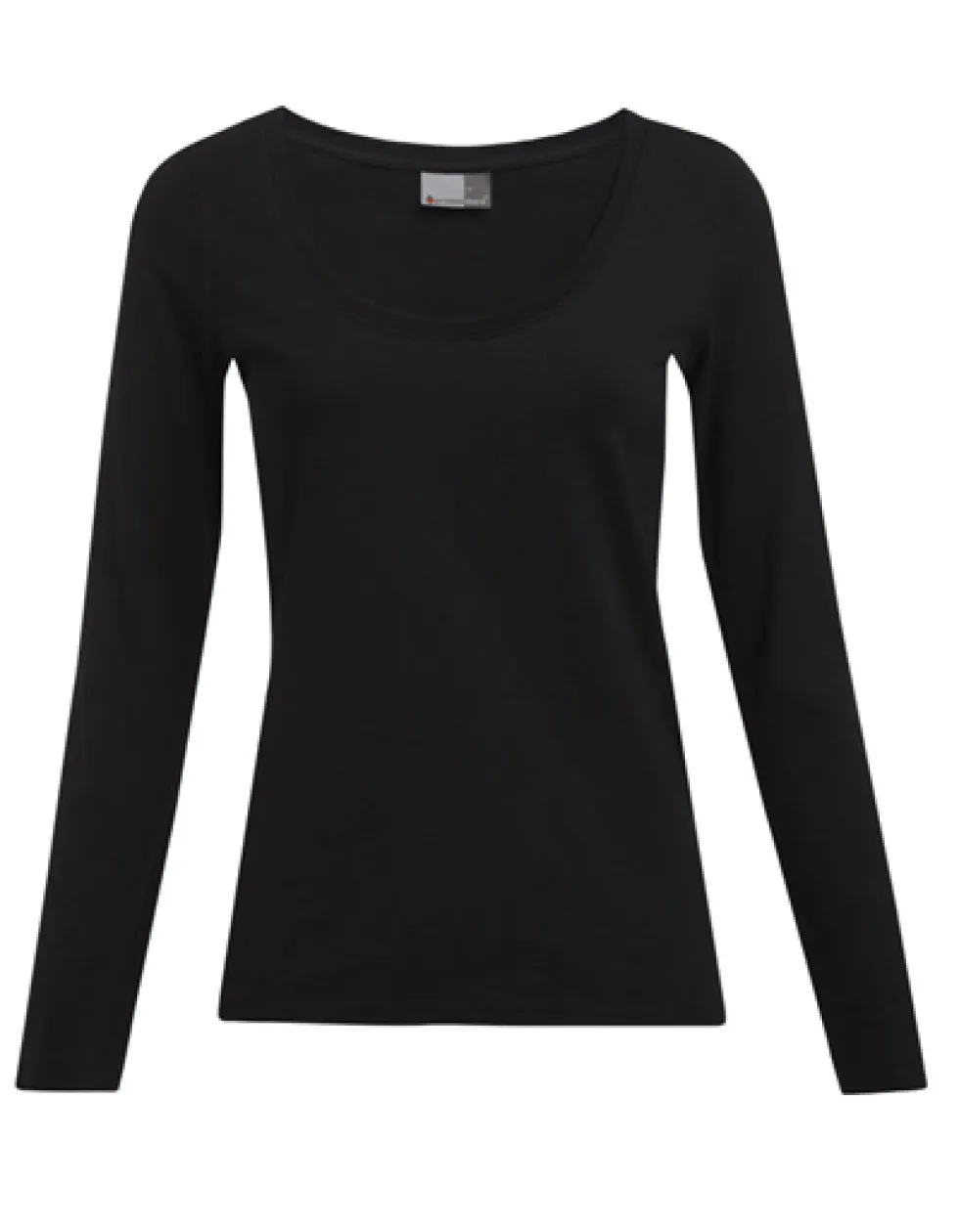 E4085 Promodoro Damen Slim-Fit-Schnitt T-Shirt Langarm