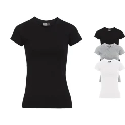E3085 Promodoro Damen T-Shirt Figurbetont Kurzarm