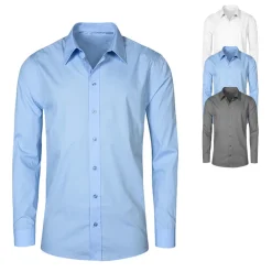 E6310 Promodoro Herren Poplin Hemd Langarm