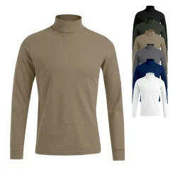 E3407 Promodoro Herren Rollkragen T-Shirt Langarm