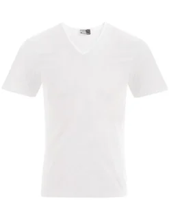 E3082 Promodoro Herren V Ausschnitt T-Shirt Figurbetont Kurzarm