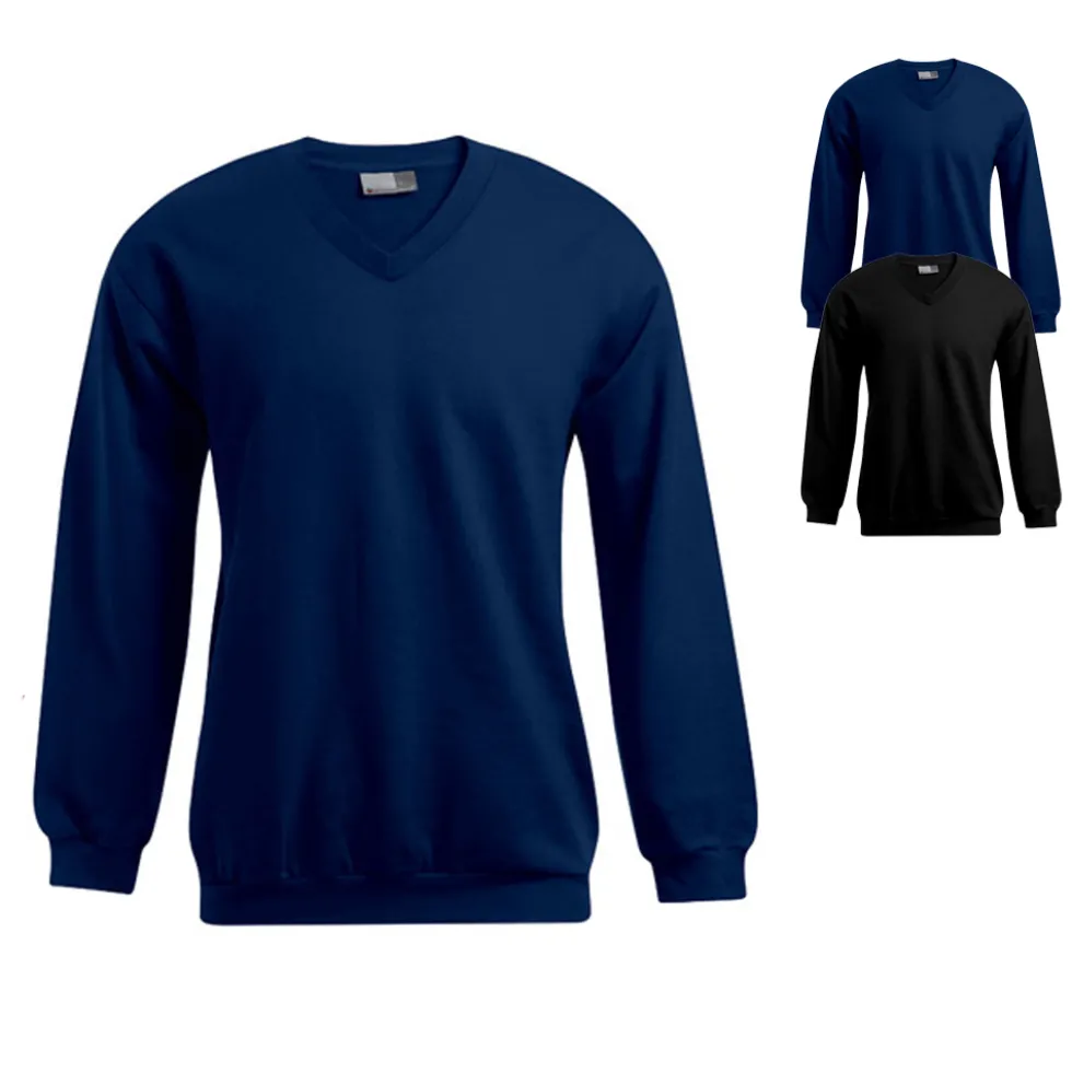 E5025 Promodoro Herren V Ausschnitt Sweatshirt