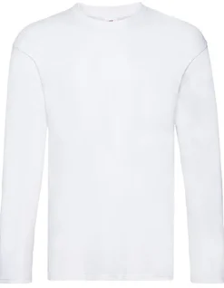 F243 Fruit of the Loom Original Langarm T-shirt