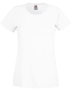 F111 Fruit of the Loom Original T-Shirt für Damen Original T