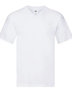 F272 Fruit of the Loom Original V-Ausschnitt T-Shirt kurzarm