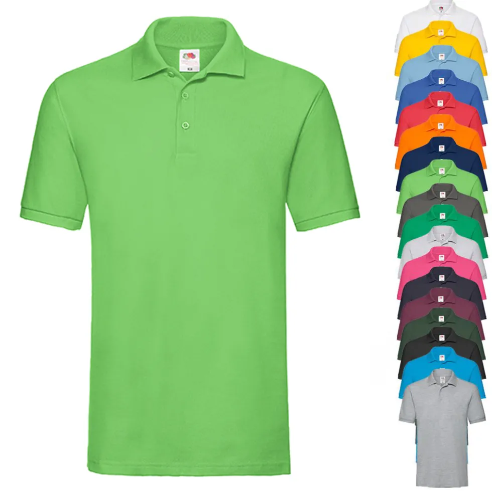 F511 Fruit of the Loom Premium Poloshirt kurzarm