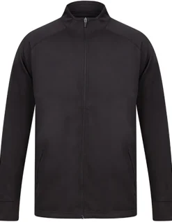 FH871 Finden+Hales Trainingsjacke aus Strickgewebe