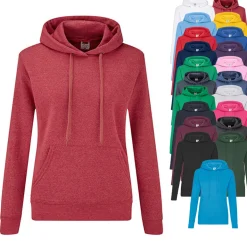 Fruit of the Loom Damen Kapuzenpullover Hoodie
