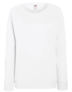 Fruit of the Loom Damen Leichter Raglan Pullover Sweatshirt