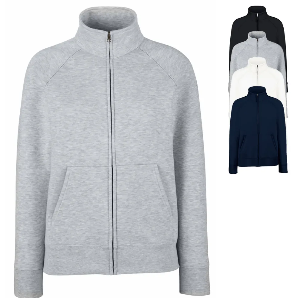 Fruit of the Loom Damen Sweatjacke Premium