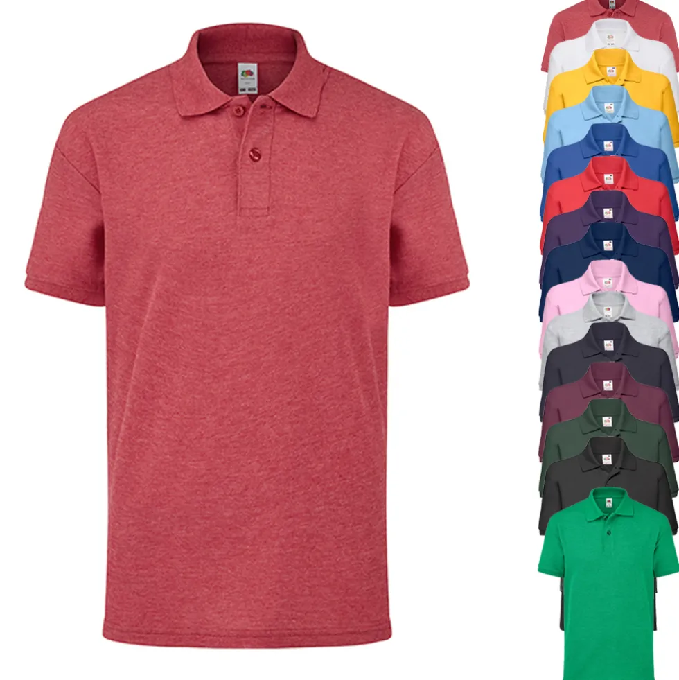 Fruit of the Loom Kinder Poloshirt Kurzarm 65/35