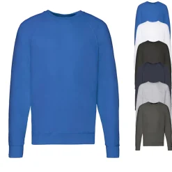 Fruit of the Loom Leichter Raglan Pullover Sweatshirt