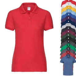 Fruit of the Loom Poloshirt für Damen 65/35 Polo