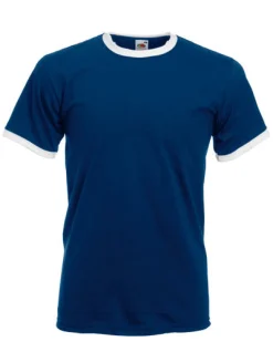 Fruit of the Loom Ringer T-shirt kurzarm