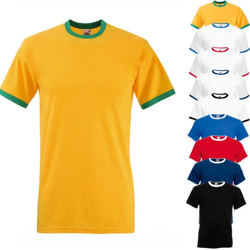 Fruit of the Loom Ringer T-shirt kurzarm