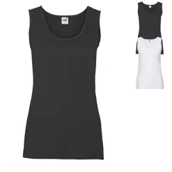 Fruit of the Loom Ärmelloses T-Shirt für Damen