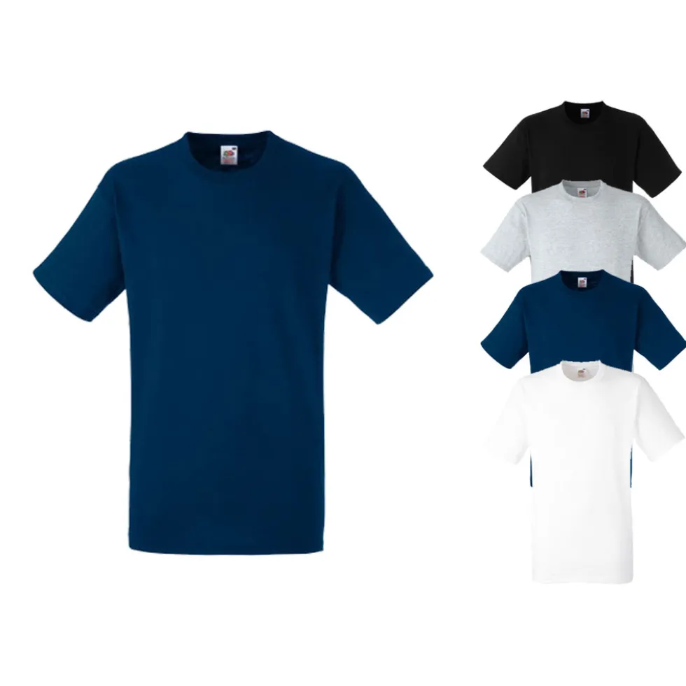 Fruit of the Loom T-Shirt Heavy Cotton T-Shirt Baumwollshirt Schwere Qualität