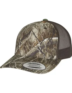FX6606RC FLEXFIT YP Classics Baumtarn Retro Trucker Kappe