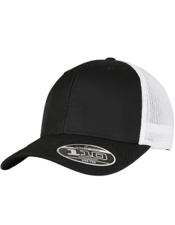 FX110RT FLEXFIT 2-farbige Trucker Kappe blickdichte Vorderseite