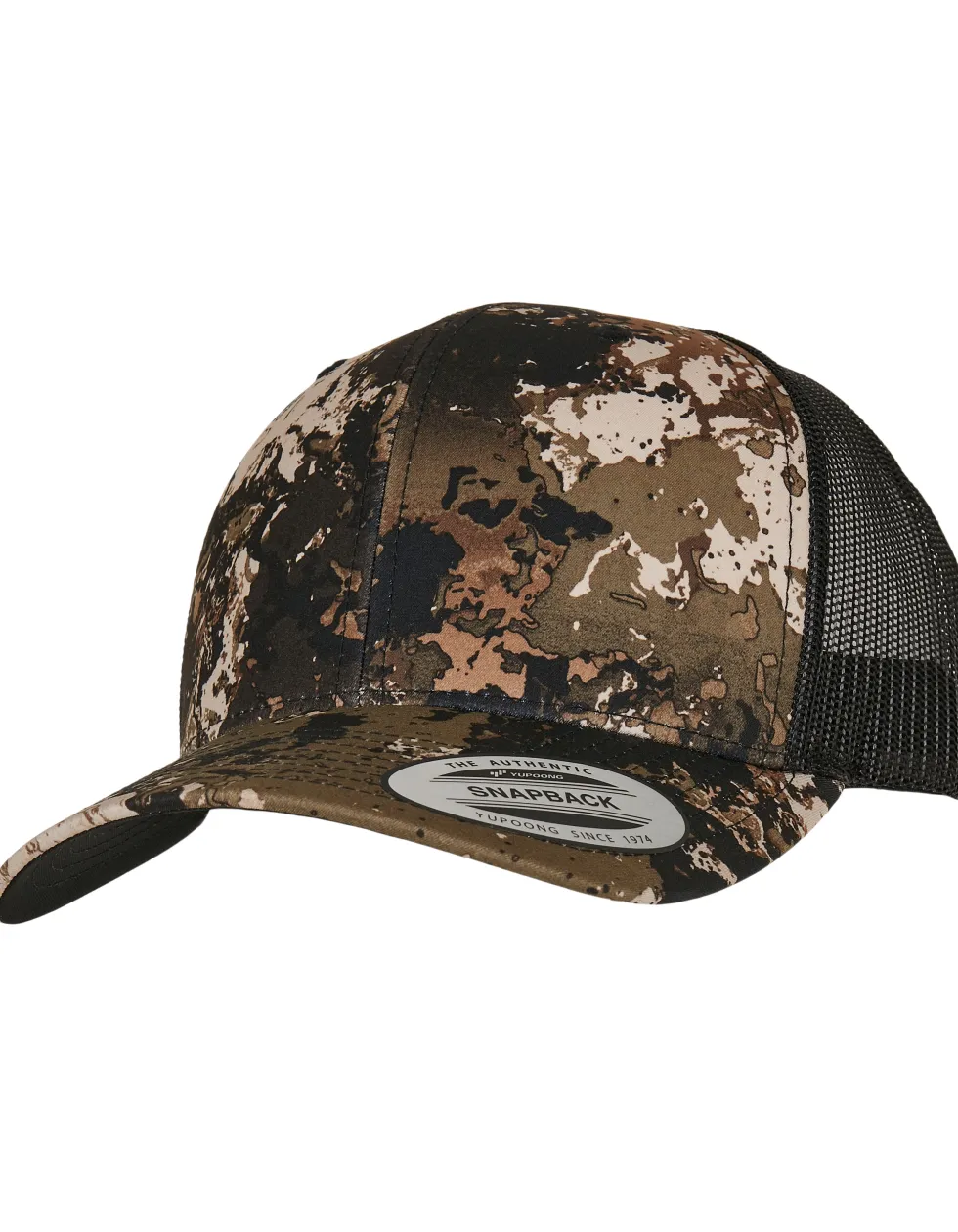 FX6606VC FLEXFIT YP Classics® Veil Camo™ Muster Retro Trucker Kappe