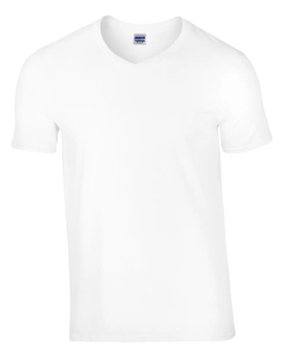 G64V00 Gildan T-Shirt mit V-Ausschnitt Softstyle®