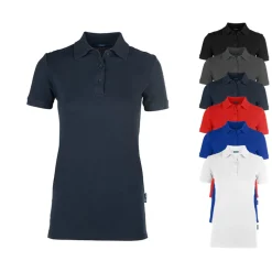 HRM602 HRM Damen Elastisches Polo Kurzarm