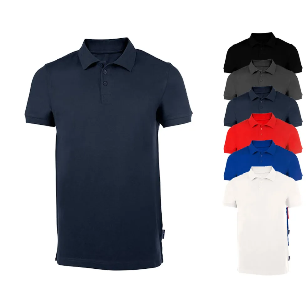 HRM302 HRM Herren Schweres Elastisches Polo