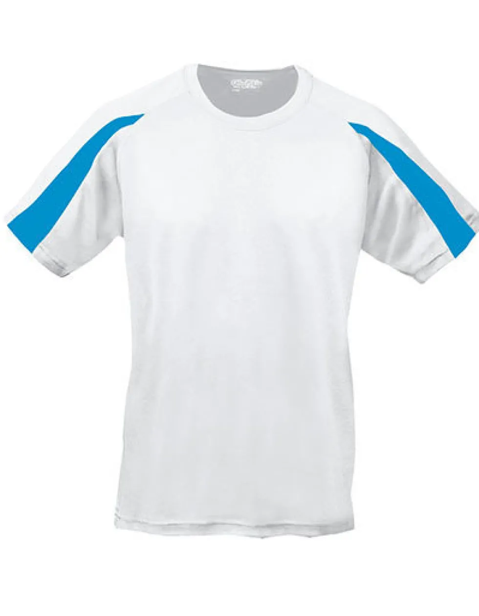 JC003J Just Cool Kinder Sportshirt Trainingsshirt mit Kontrast-Einsätzen an den Ärmeln