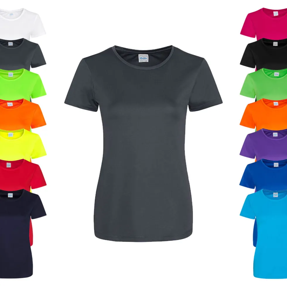 JC025 Just Cool Damen Sportshirt Trainigsshirt