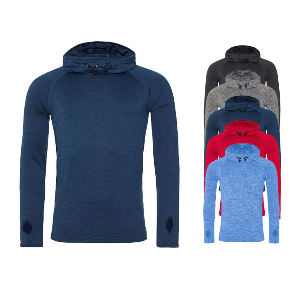 JC037 Just Cool Herren Sportoberteil mit Kapuze