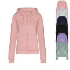 JH050F Just Hoods Damen College Kapuzenjacke