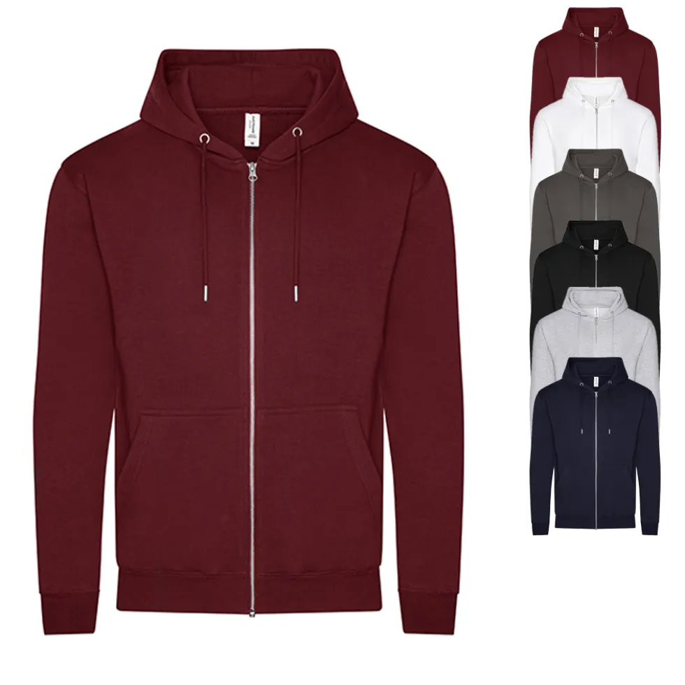 JH250 Just Hoods Kapuzenjacke aus Bio-Baumwolle