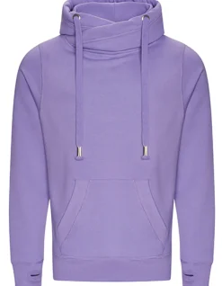 JH021 Just Hoods Kapuzenpullover mit 3-teiliger Kapuze aus doppellagigem Gewebe Hoodie