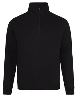 JH046 Just Hoods Pullover Sweatshirt mit 1/4 -Reißverschluss