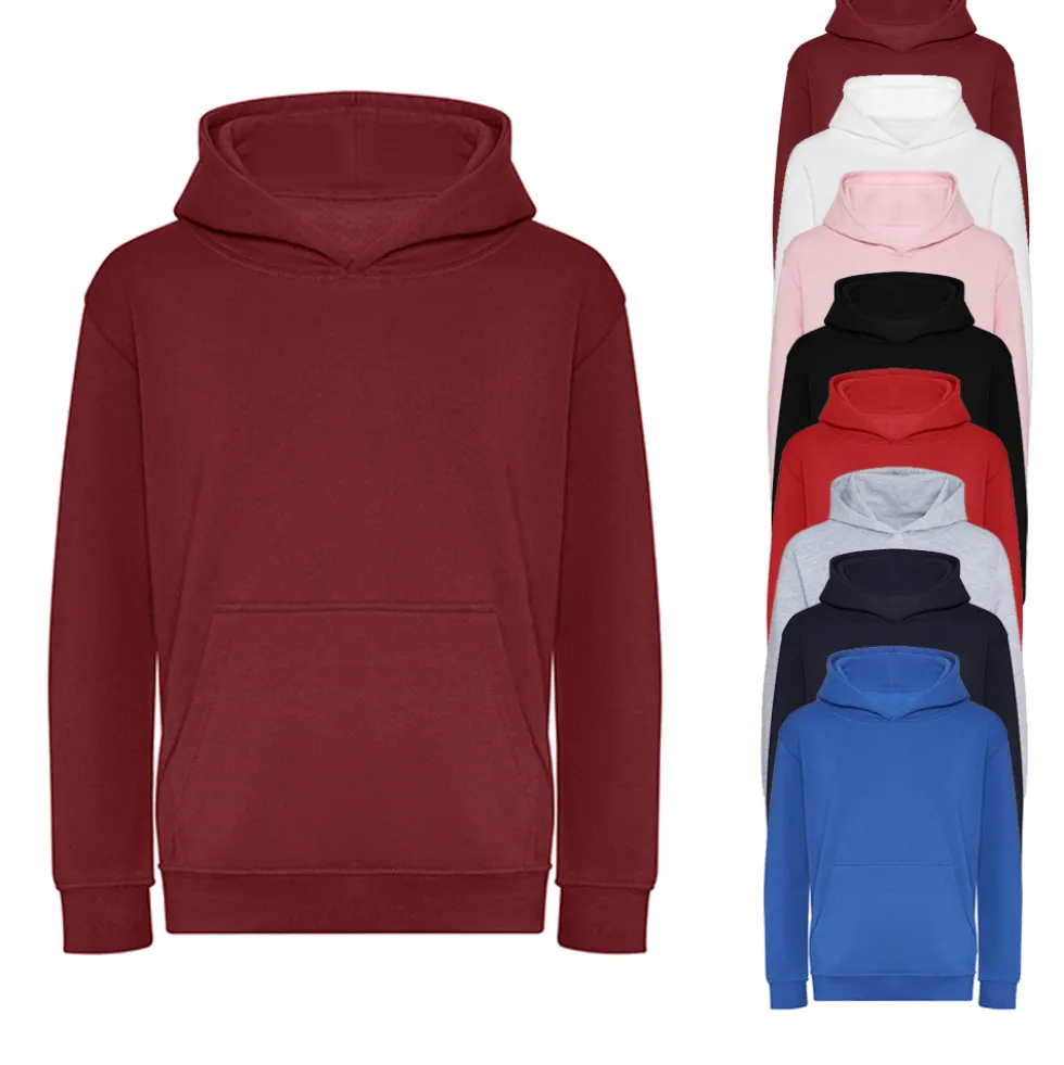 JH201K Just Hoods Kinder Kapuzenpullover aus Bio-Baumwolle Hoodie