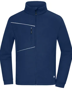 JN1870 Daiber Fleece Jacke - Cord-Optik