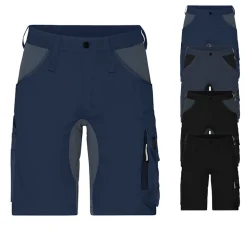 JN1811 Daiber Workwear Stretch-Bermuda Arbeitshose