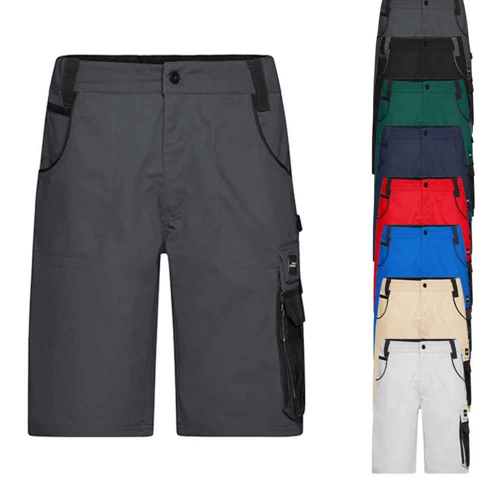 JN835 James+Nicholson Arbeitskleidung Bermudas -STRONG-