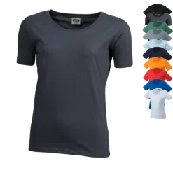 JN802 James+Nicholson Arbeitskleidung T-Shirt Damen