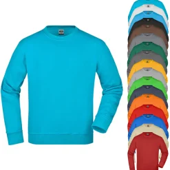 JN840 James+Nicholson Arbeitskleidung Sweatshirt