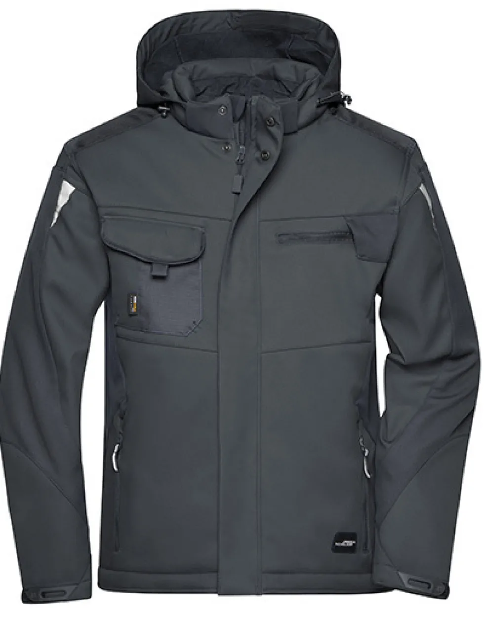 JN824 James+Nicholson CRAFTSMEN Softshelljacke -STRONG-